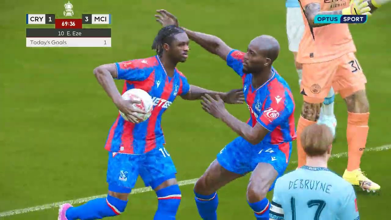 PES 2021 | Crystal Palace vs Man City, FA Cup Final