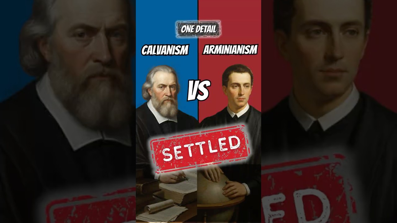 Calvinism vs Arminianism: The ONE Detail That Settles the Debate
