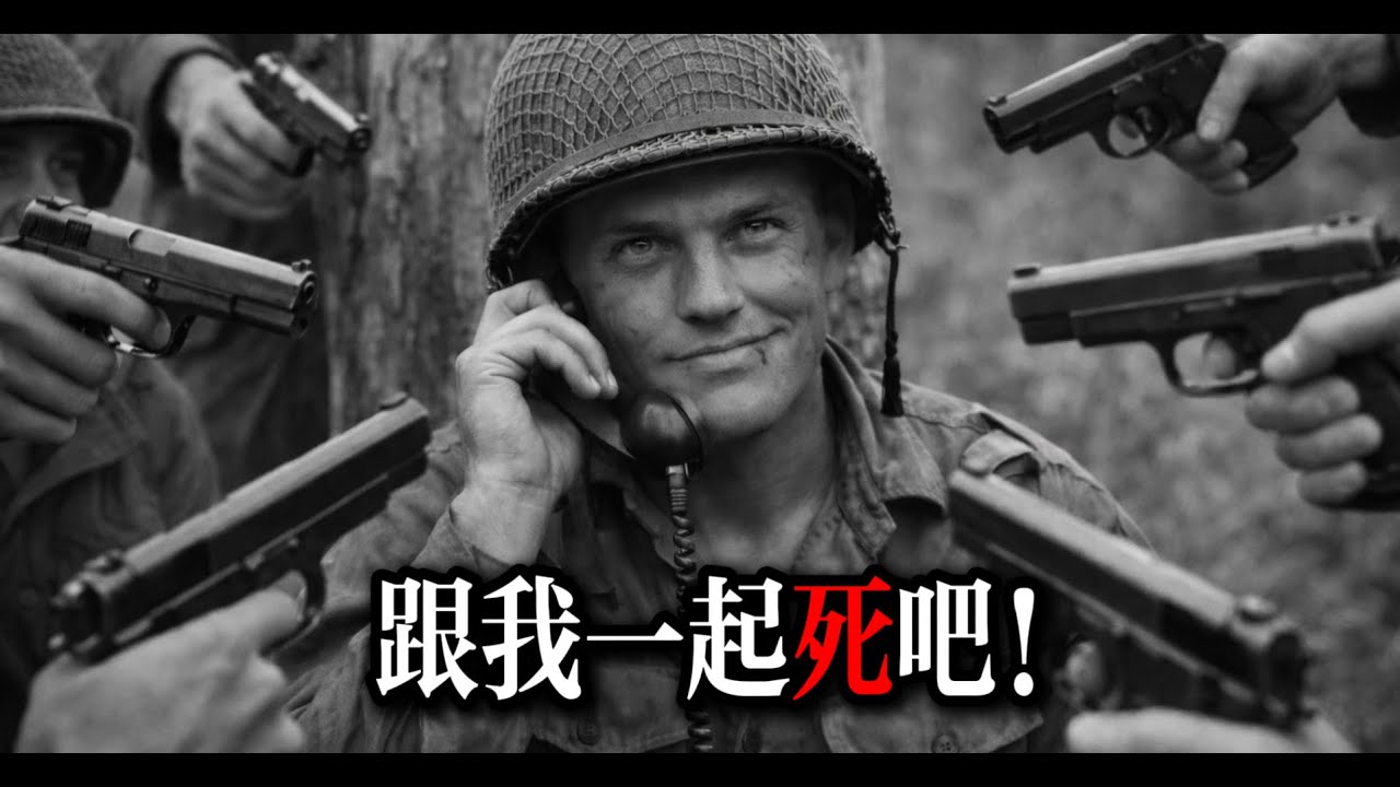 當被6輛坦克和600名士兵包圍時，他竟呼叫炮火轟炸自己，德國人震驚了！