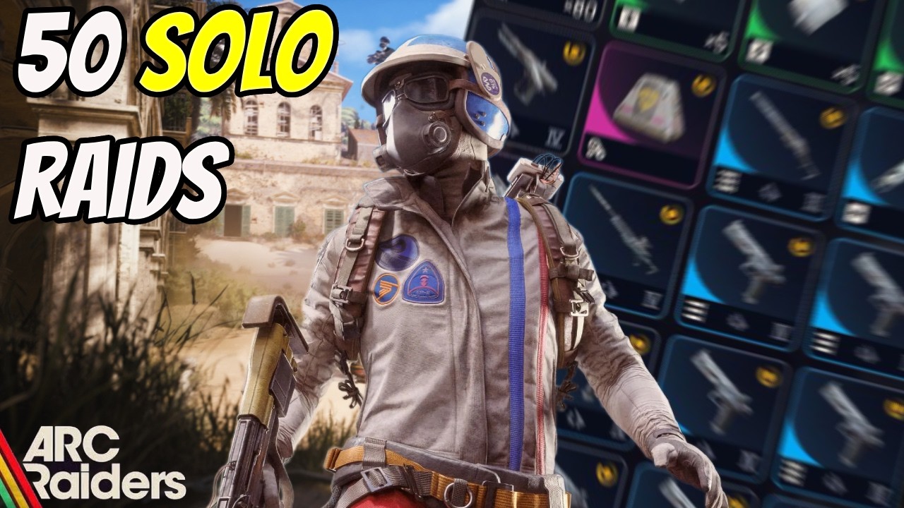 I played 50 Raids as A Solo In Arc Raiders and it was Insane!