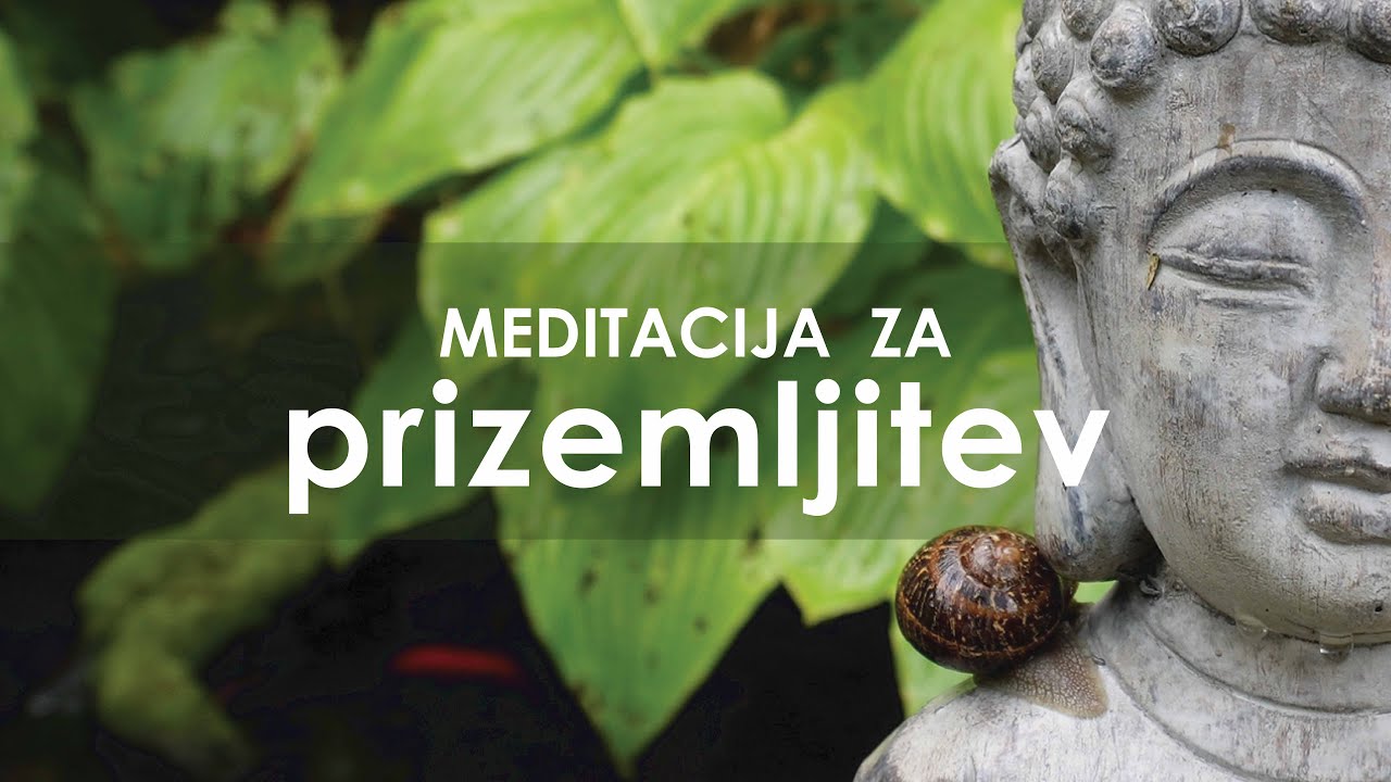 Meditacija za PRIZEMLJITEV | Zlij se z Zemljo skozi vodeno meditacijo | Talvi Joga