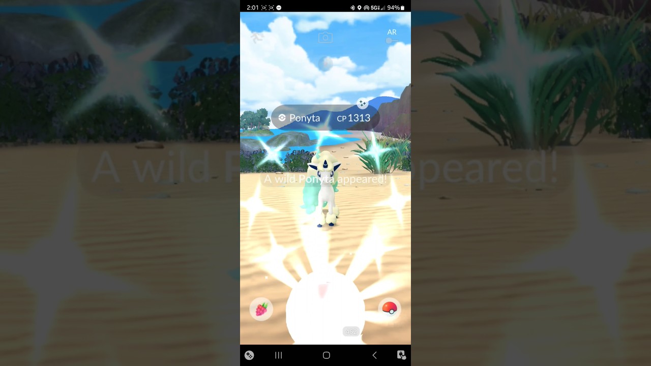 ✨ Shiny Galarian Ponyta Caught! Pokemon Go! #pokemon #pokemongo #pok&eacute;mongo