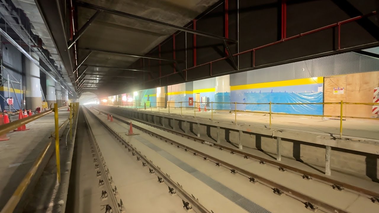 Línea 2 del Metro ya avanzó 98% en estación Juan Pablo II
