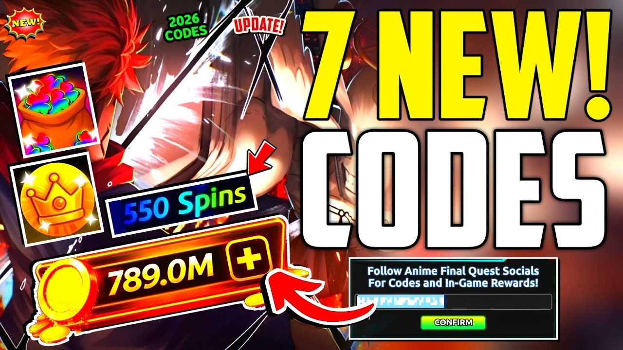 ⚠️DIVINE!💥[CODE]⚠️ ANIME FINAL QUEST ROBLOX CODES FEBRUARY 2026 - ANIME FINAL QUEST CODES