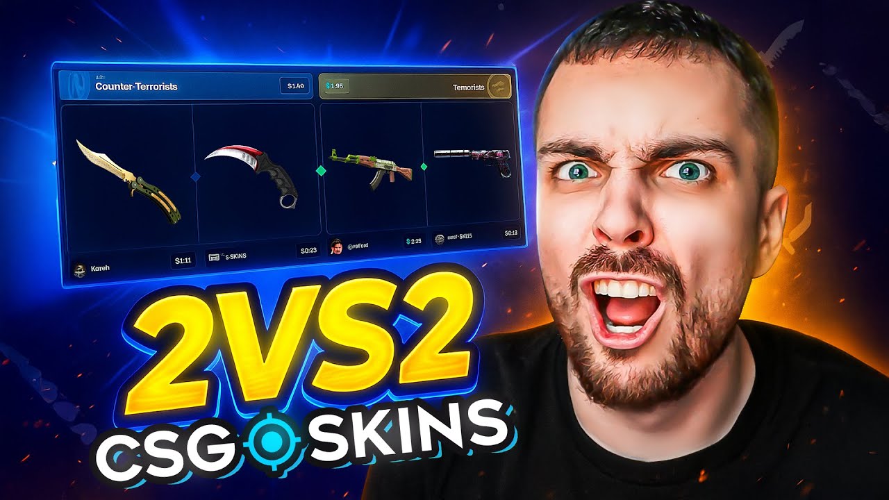 NOVI 2v2 CASE BATTLE MODE JE DOSAO NA CSGO-SKINS