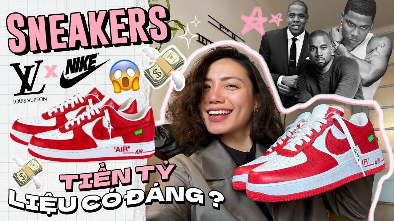 Unbox sneakers đắt nhất mọi thời đại ? Louis Vuitton x Nike Air Force 1