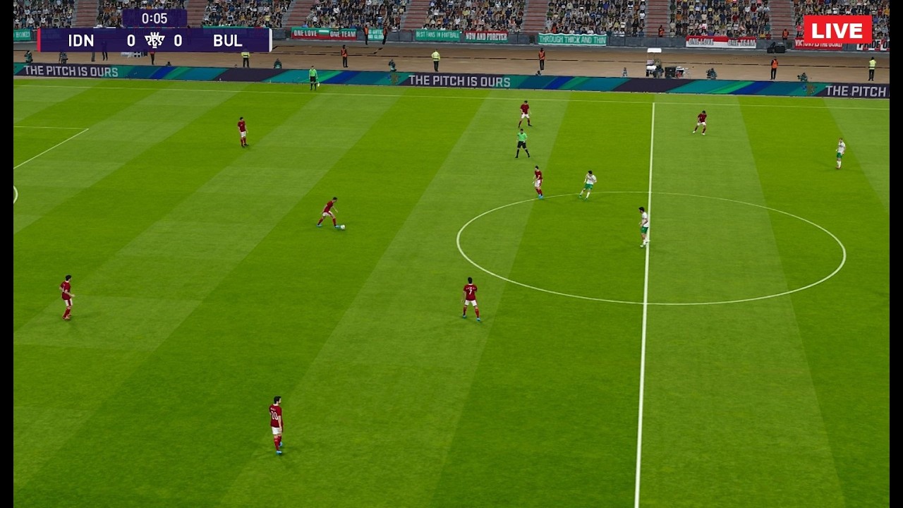 🔴 LIVE  INDONESIA VS BULGARIA HARI INI  ~   BAHASA INGGRIS FIFA SERIS 2026 DI  EFOOTBALL