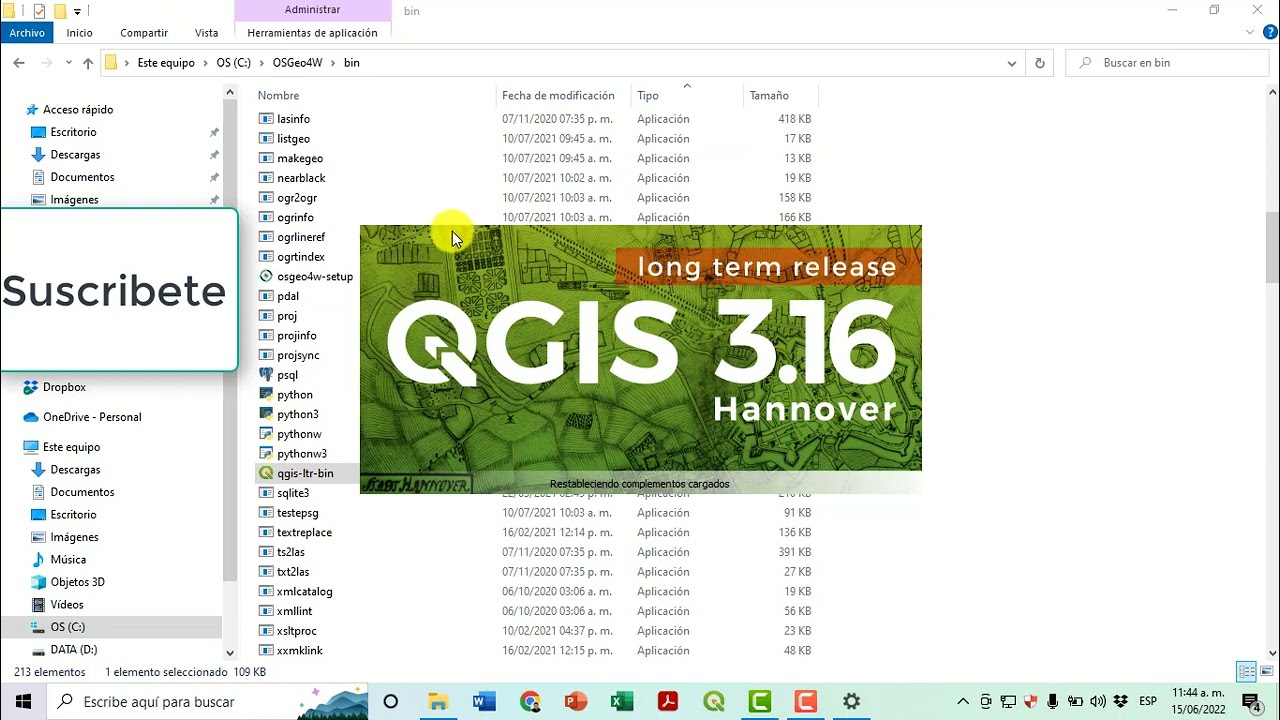 qgis basico Desinstalar o quitar qgis