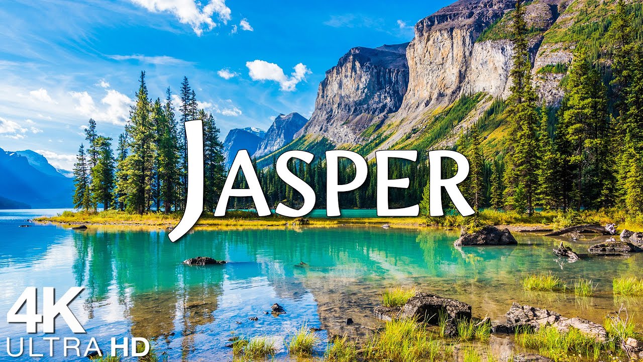 Jasper National Park 4K UHD - Stunning Footage, Scenic Relaxation Film with Relaxing Music