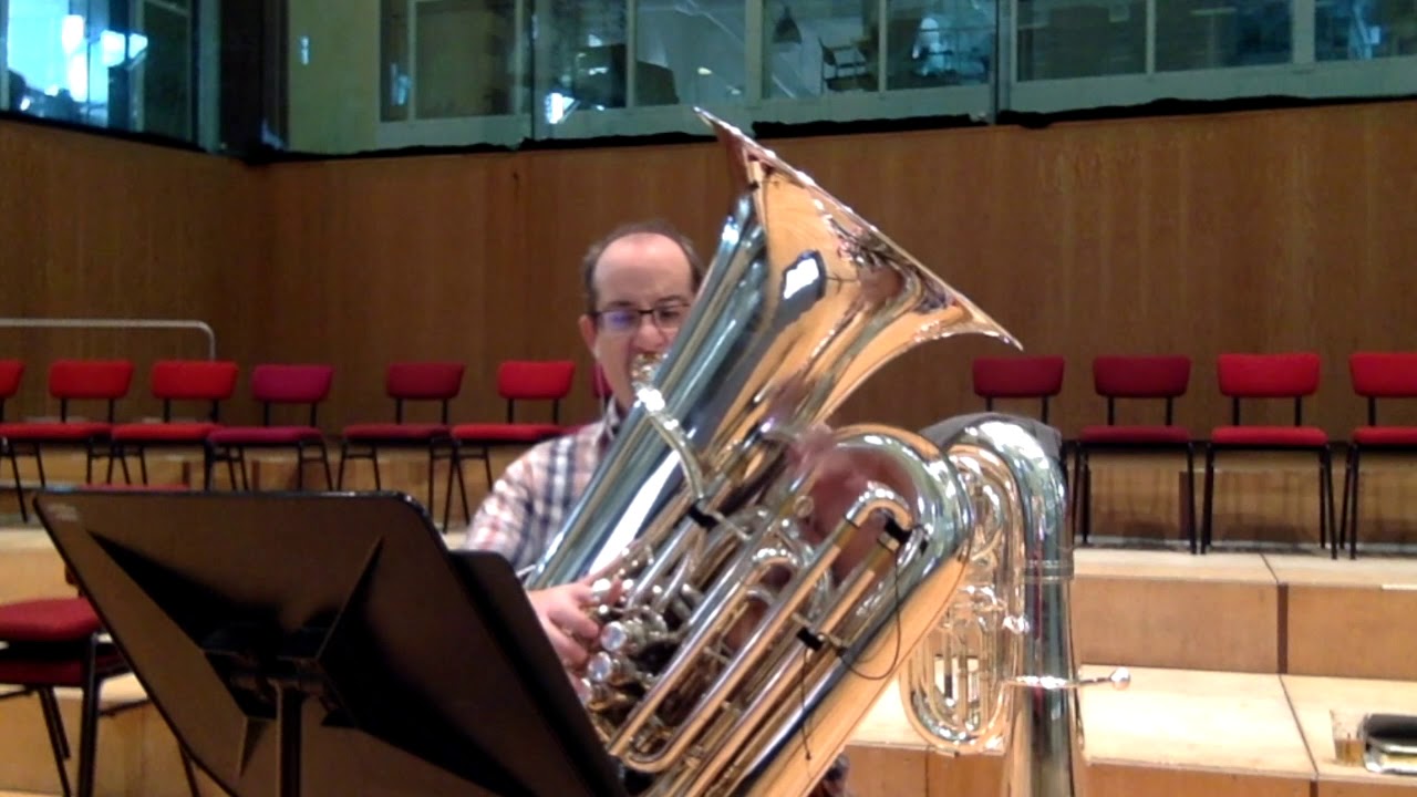 Fountains of Rome  tuba excerpt  (OSM Dutoit, 1983)