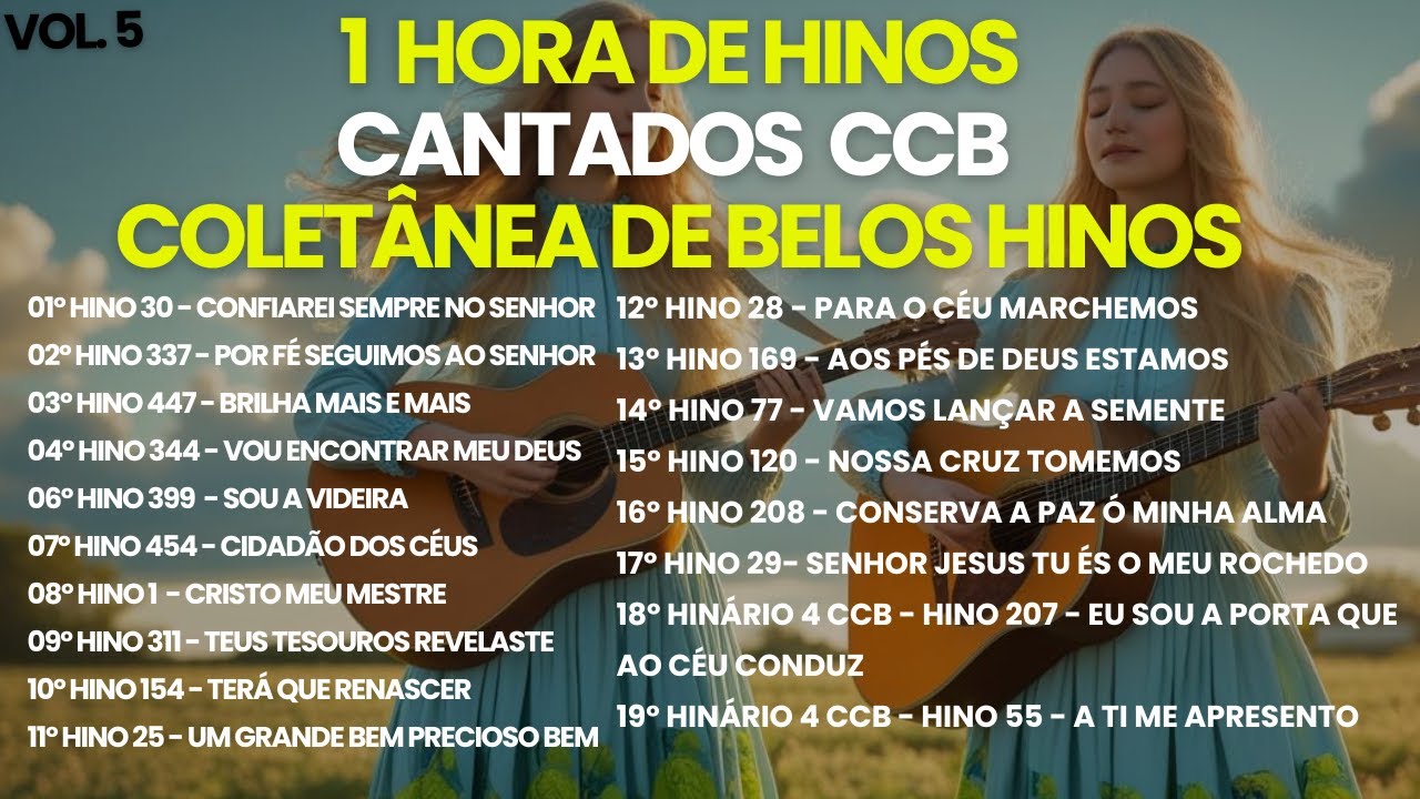 COLETÂNEA DE BELOS HINOS CCB VOL 5