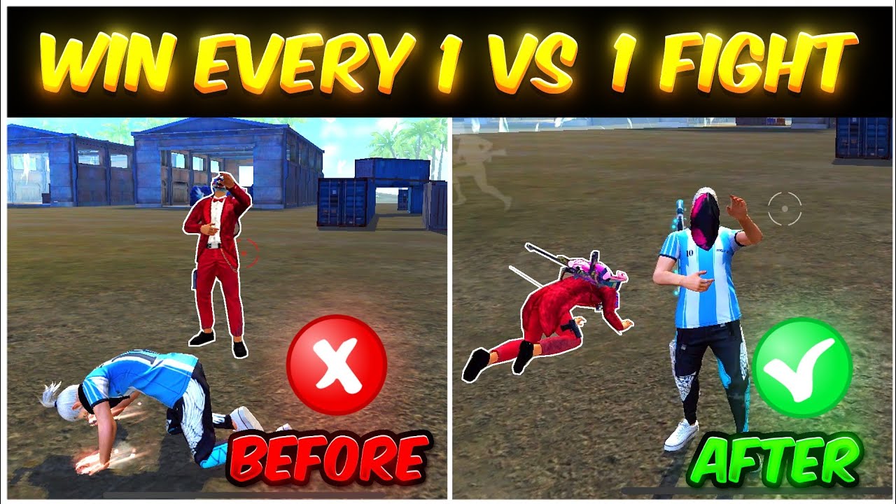 How To Win Every 1 Vs 1 Custom In Free Fire 🔥| Best Strategies | 1 VS 1 Custom Room Tips & Tricks 👽