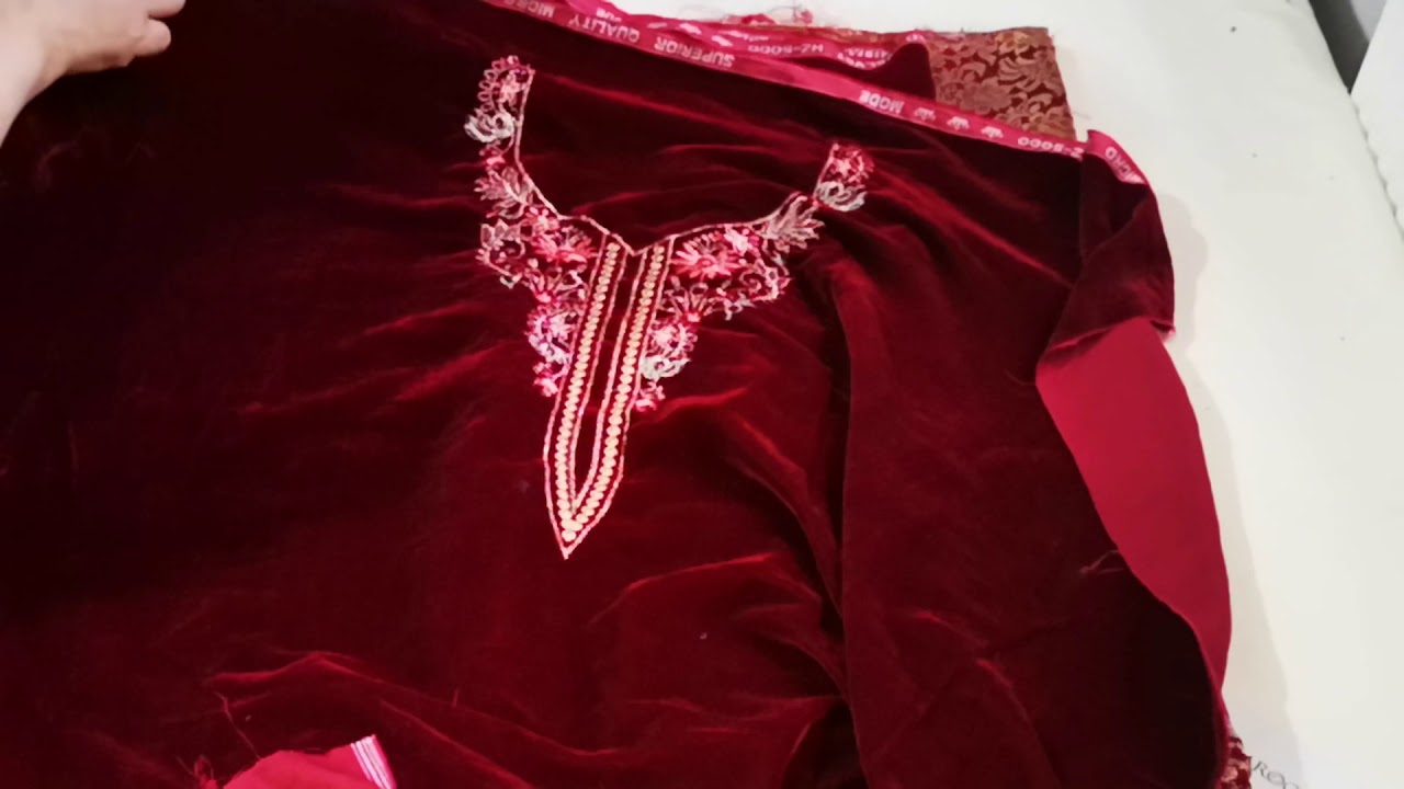 Baroque velvet collection