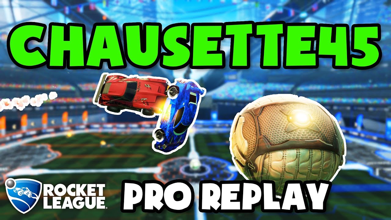 Chausette45 Pro Ranked 2v2 POV #178 - Rocket League Replays
