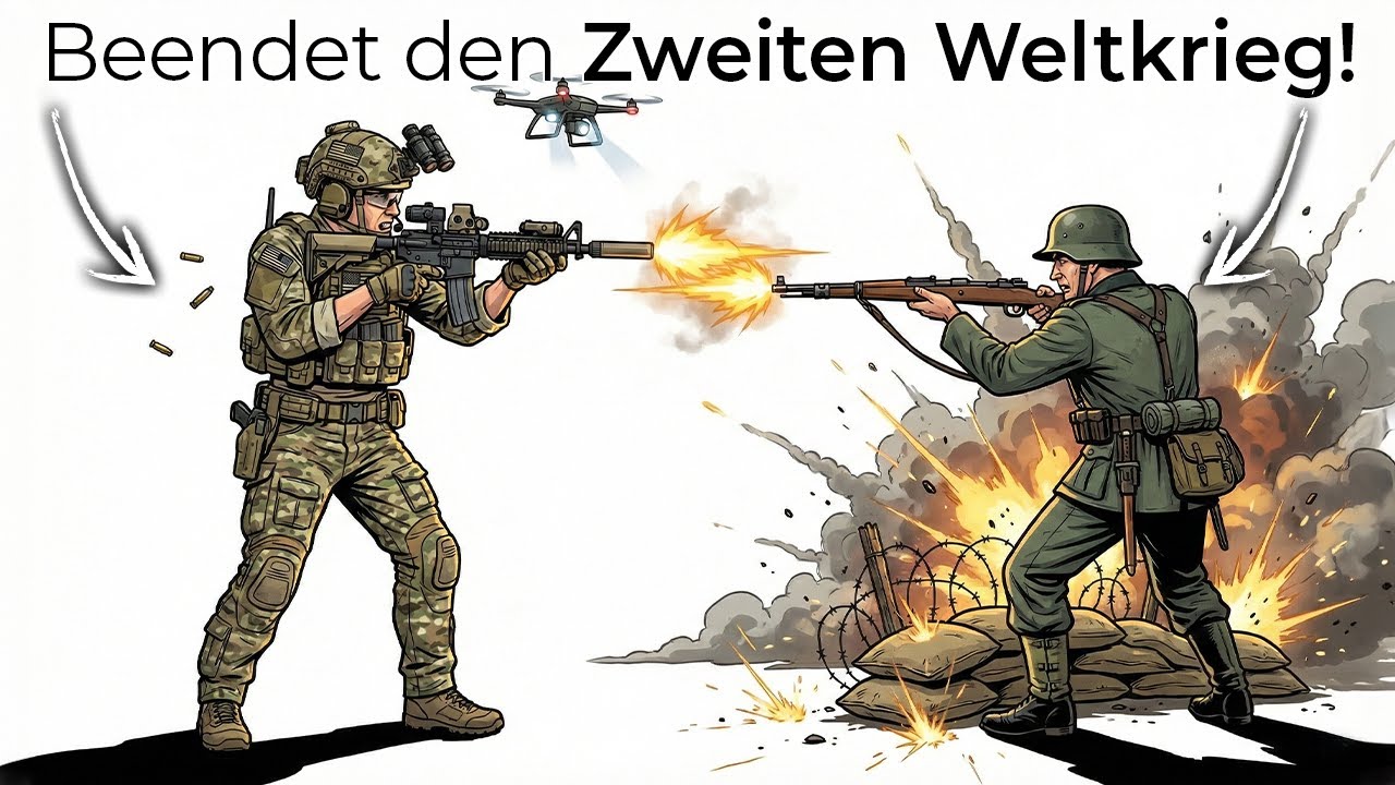 Könnten 10 MODERNE Soldaten den Zweiten Weltkrieg im Jahr 1944 beenden?