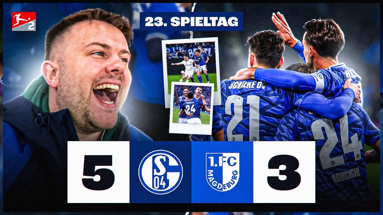 EDIN DZEKO MASTERCLASS 😍 Komplette EXTASE 🔥 Schalke 04 vs Magdeburg STADION VLOG 🏟️