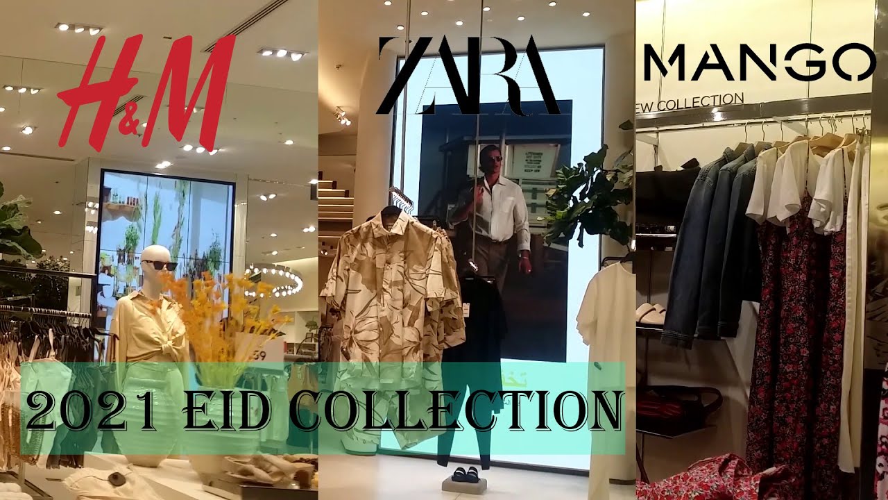 Eid Collection in Dubai Mall | H&M, Mango, Zara