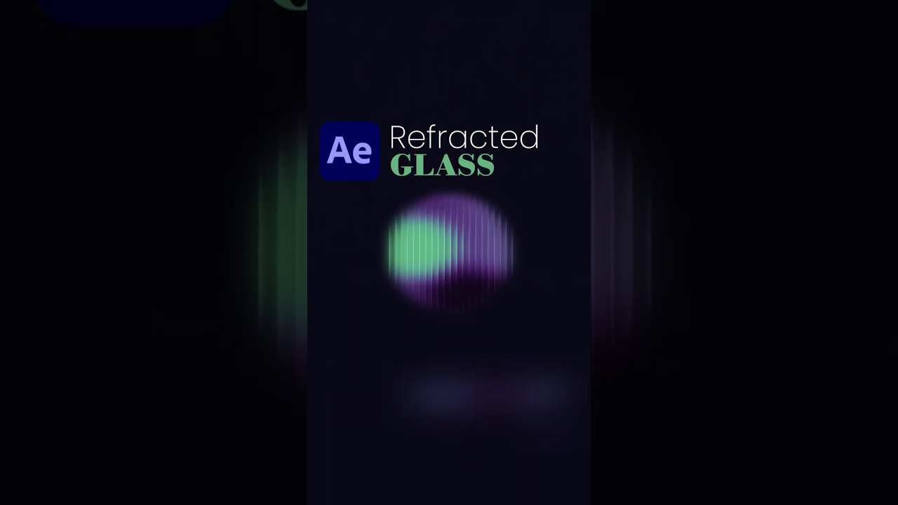 Эффект преломленного стекла в After Effects