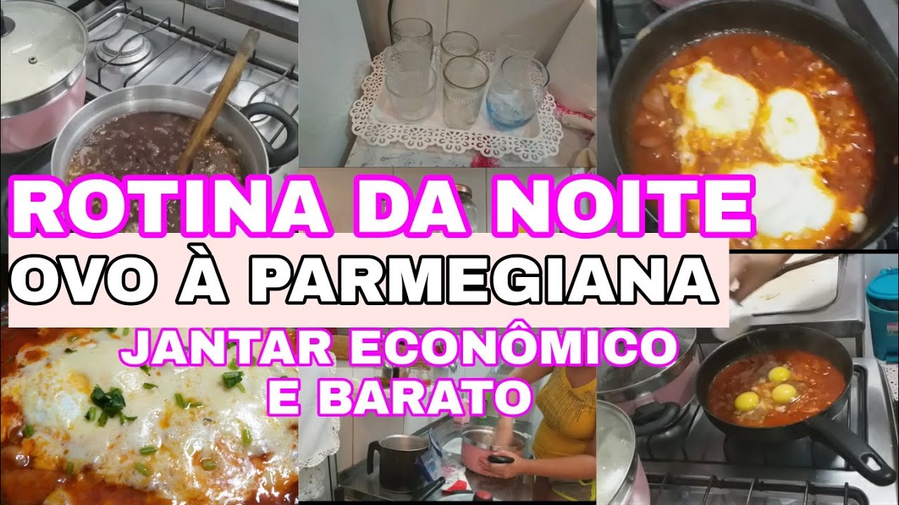 PREPARANDO UM JANTAR SIMPLES ECON&Ocirc;MICO BARATO E GOSTOSO + ROTINA DA NOITE