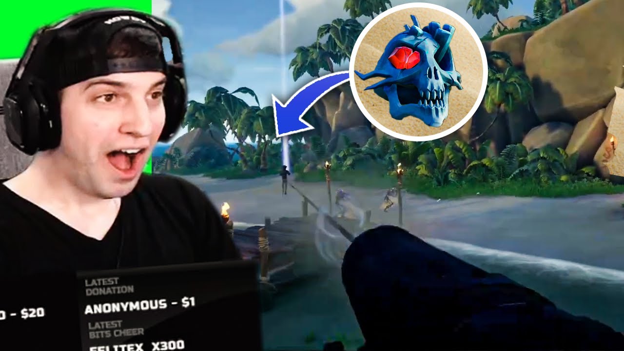 200IQ STEAL in Sea of Thieves!!