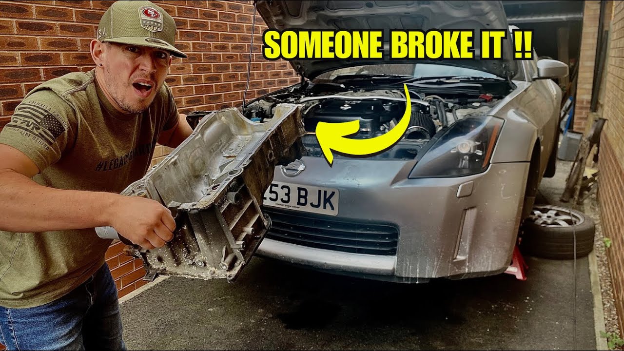 HOW TO REPLACE THE UPPER OIL PAN VQ35DE | THE UK’S CHEAPEST NISSAN 350Z | Polo To Porsche EP.8