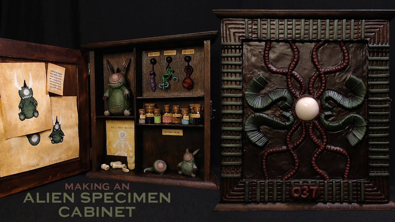 How to make Alien Specimen Cabinet