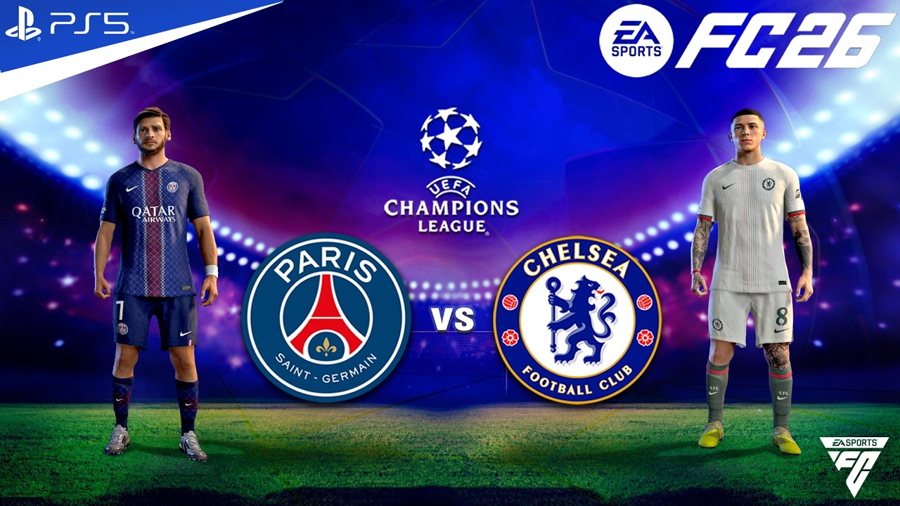 FC 26 - PSG vs Chelsea - Round of 16 - 1st Leg - Champions League 2025/26 | PS5™ 4K