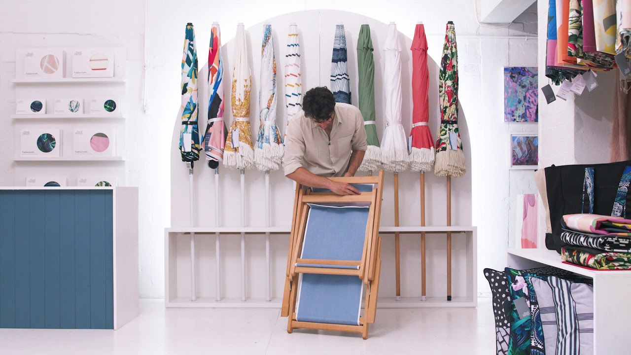 How to: Set up your Monte Deck Chair