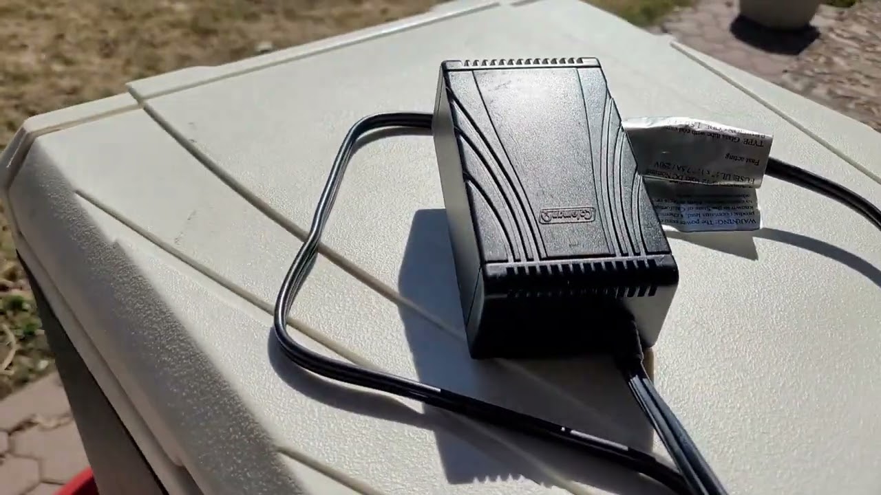 Coleman 12v Cooler - FIXED - Check the fuse!!