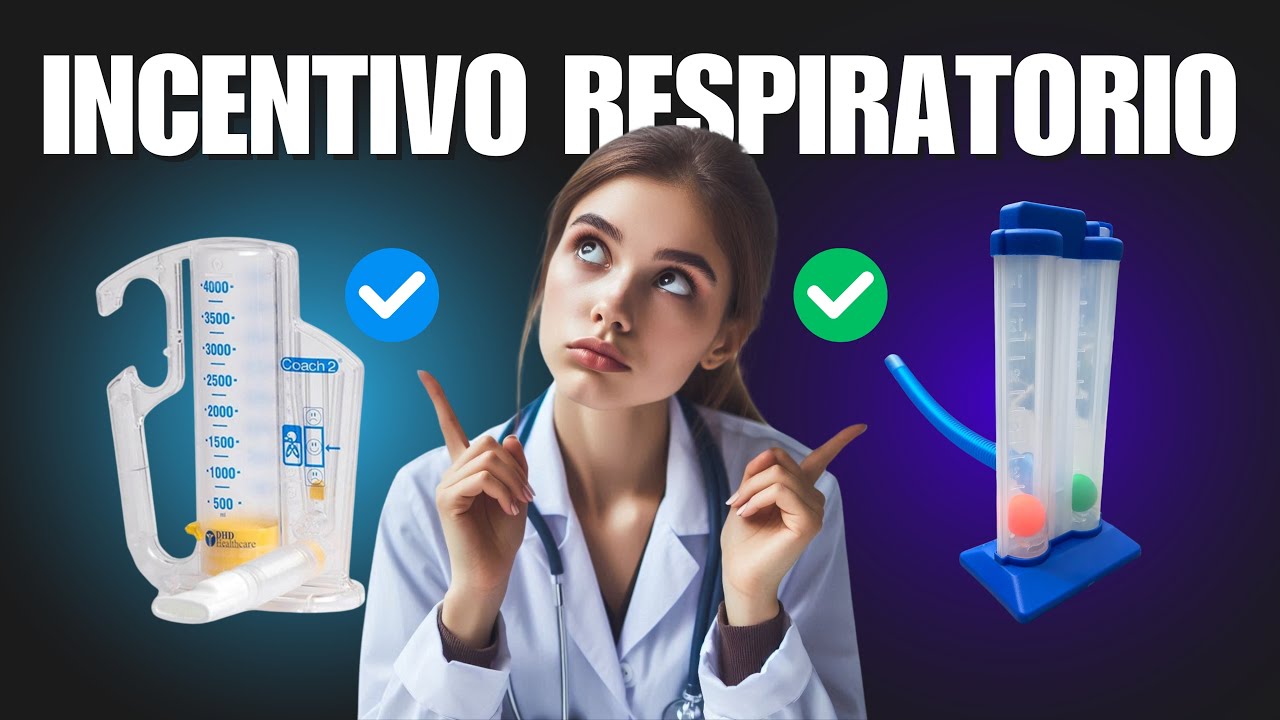 Incentivadores Respiratorios Diferencias entre Flujo y Volumen #terapiarespiratoria #rehabilitación