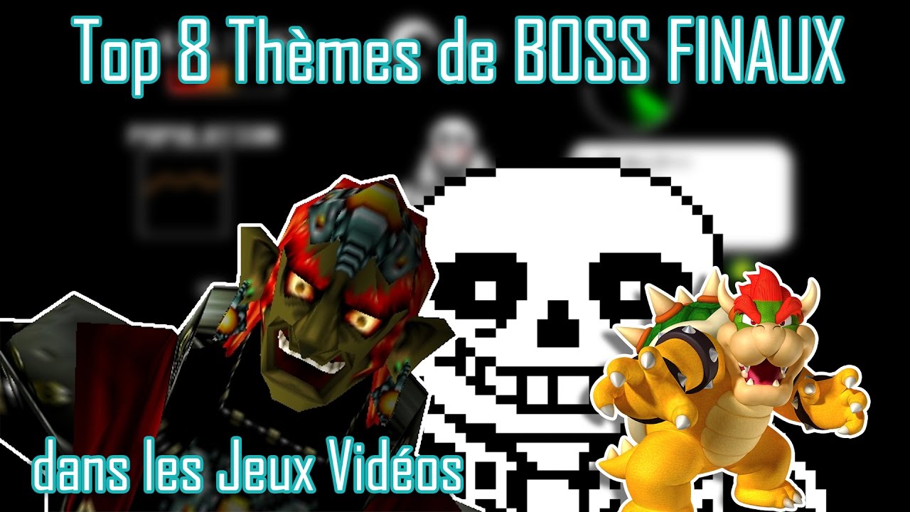 Top 8 des Thèmes de BOSS FINAUX dans les Jeux Vidéos !