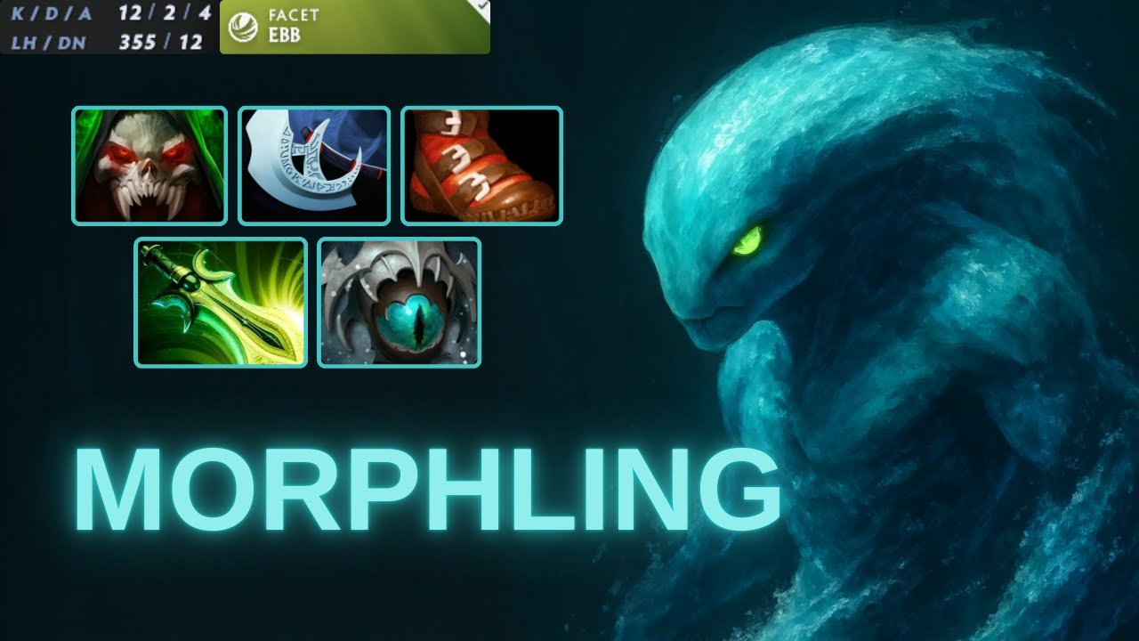 MORPHLING | Patch 7.39d | Pro CARRY GAMEPLAY