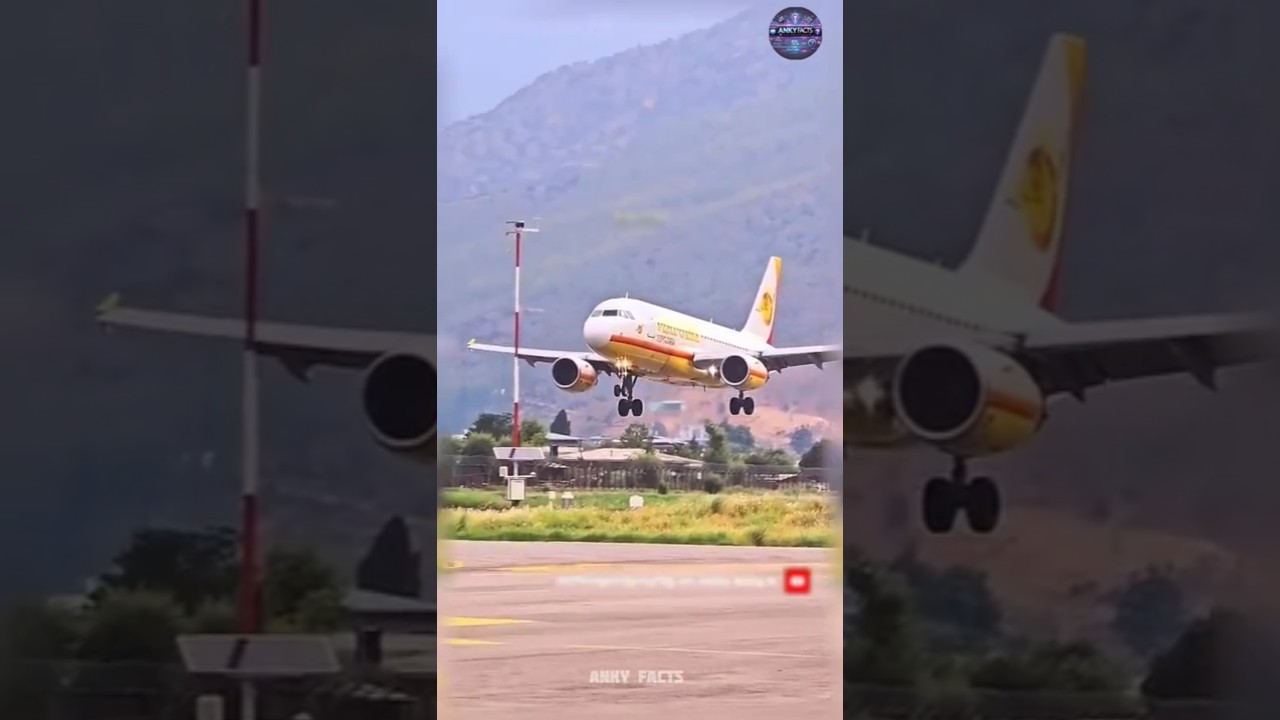 World's Most Challenging International Airport | Paro International Airport | Airport | #Aviation