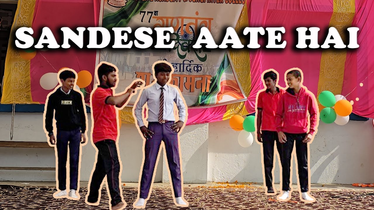 09 || Republic day Dance performance by class 8th Boys.