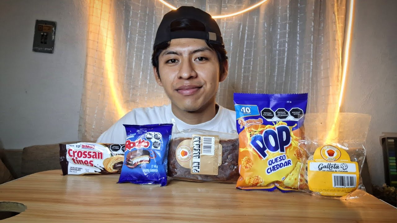 ASMR COMIENDO VARIOS SNACKS POR PRIMERA VEZ 😋
