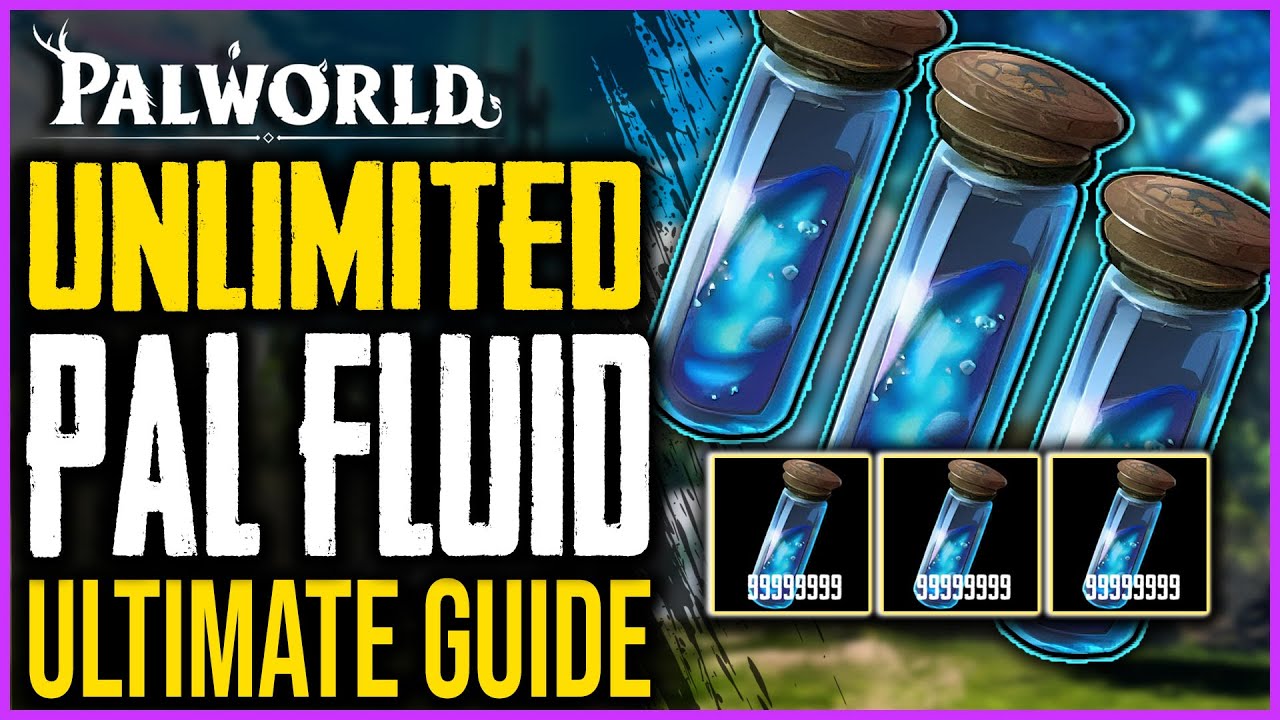 Palworld HOW TO GET UNLIMITED PAL FLUID - Best Pals Fluid Farm - Ultimate Guide