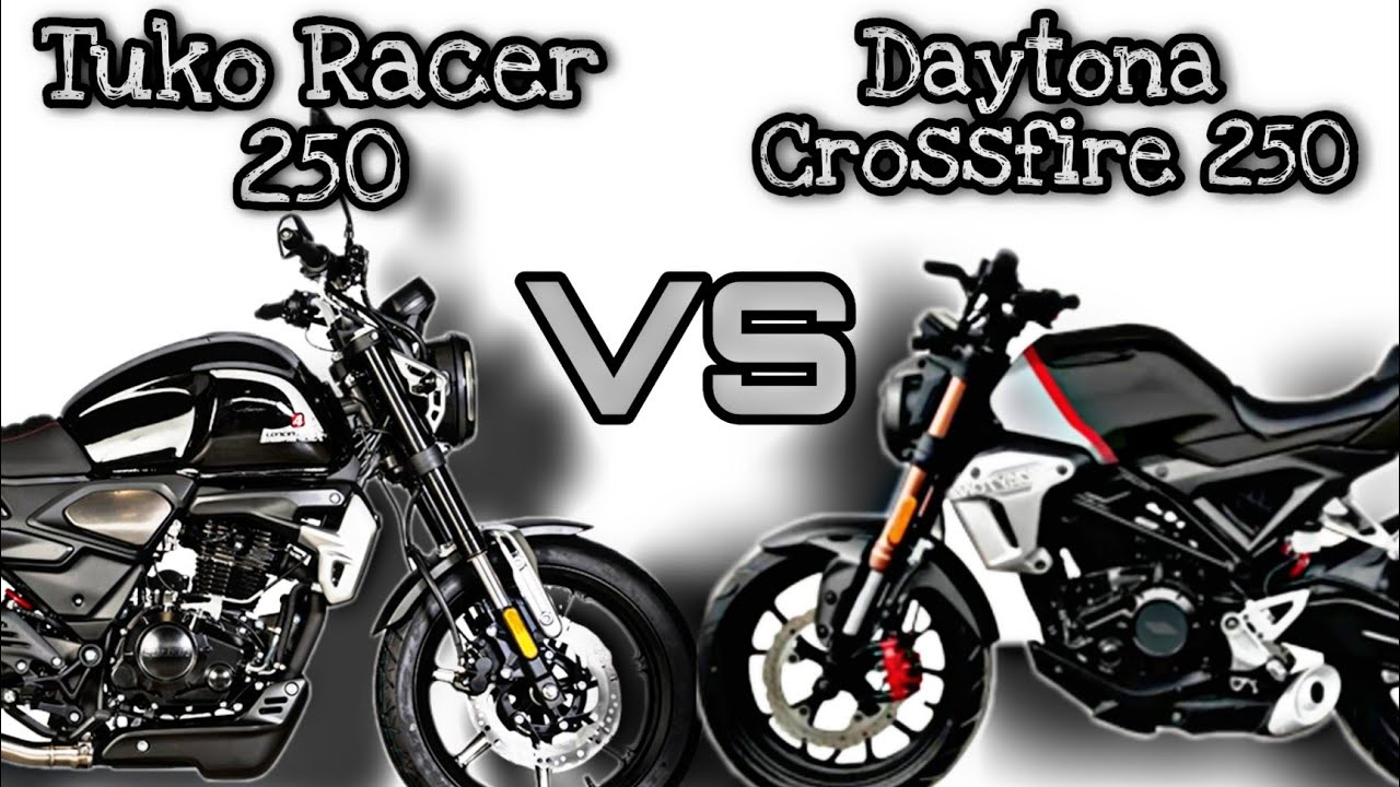 Daytona Crossfire 250 vs Tuko Racer 250 | Loncin Ac4 vs Daytona Crossfire 250