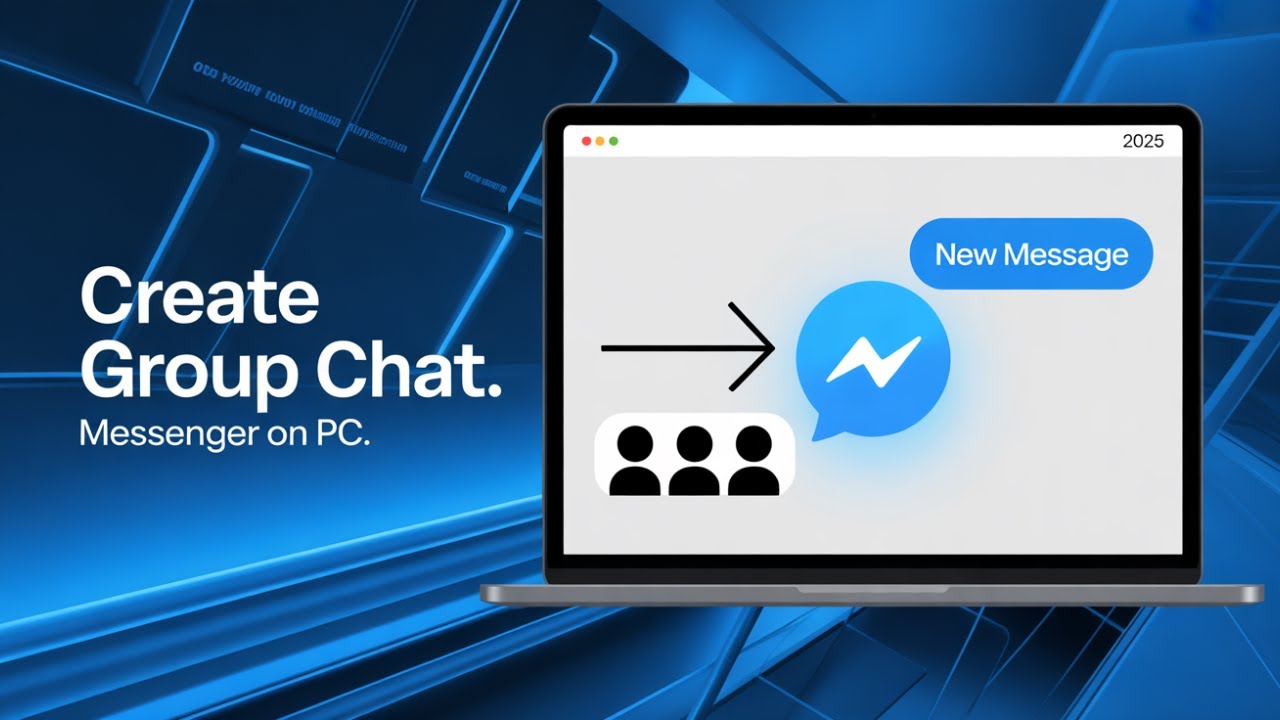 How to Make a Group Chat in Messenger Using Laptop or PC