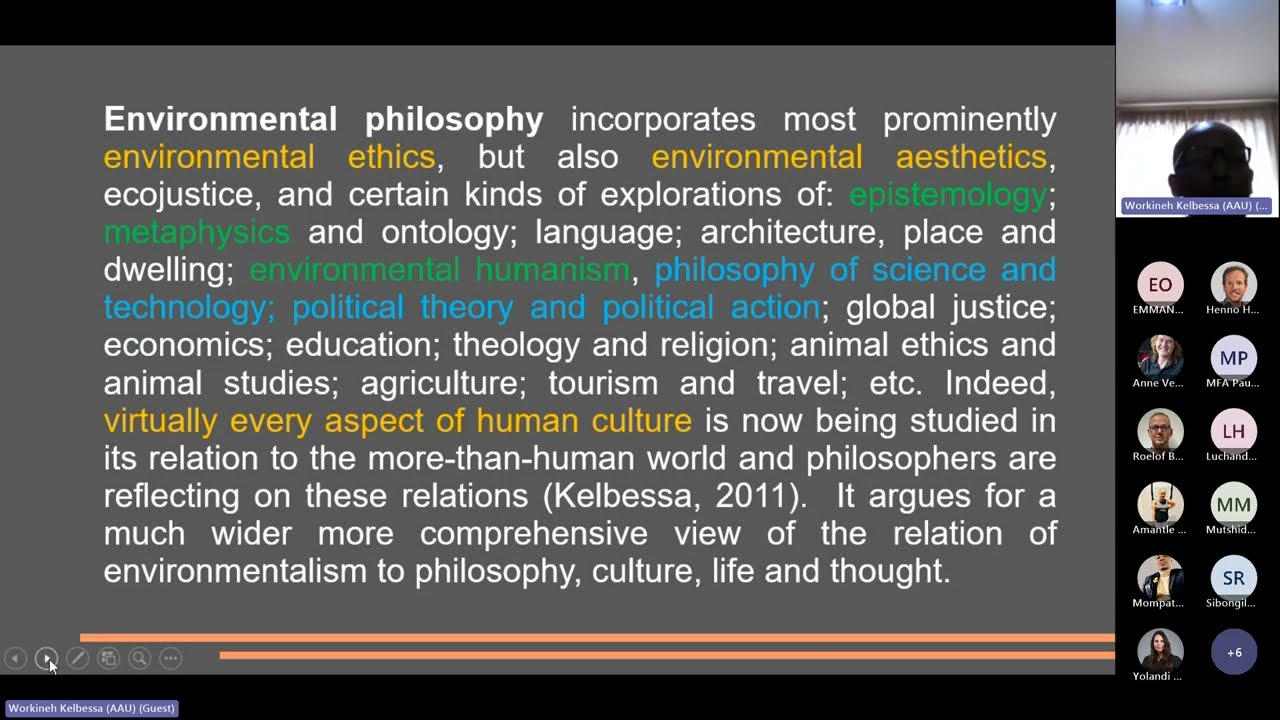 Workineh Kelbessa - Environmental Philosophy in African Traditions of Thought