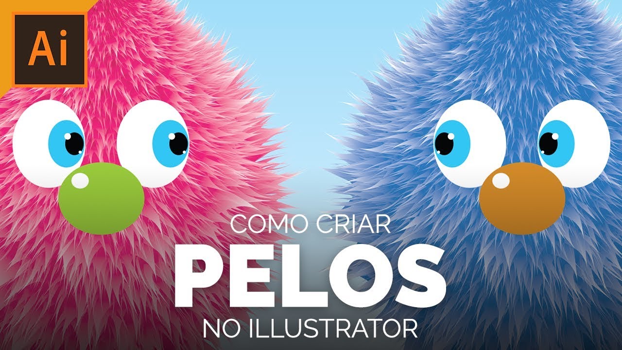 COMO CRIAR PELOS NO ILLUSTRATOR