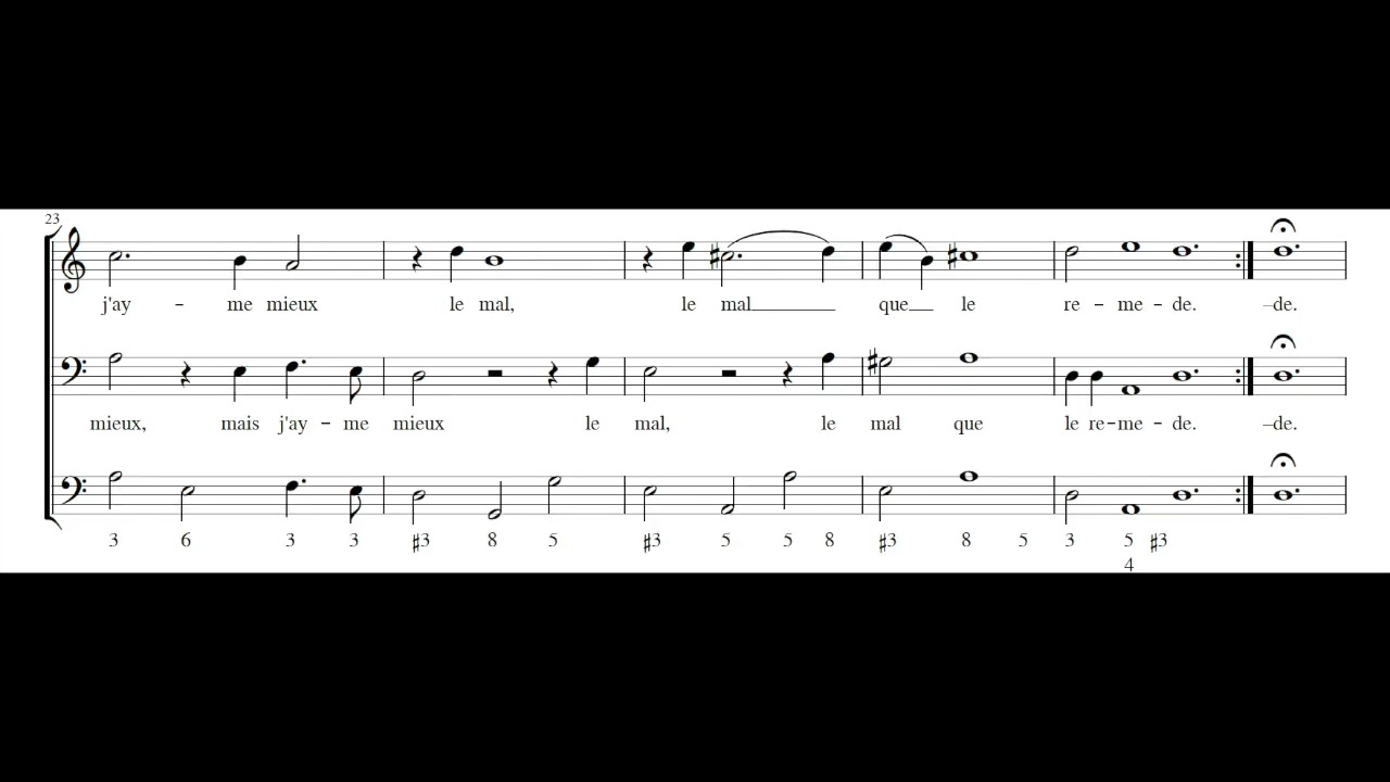 MICHEL LAMBERT: D'un feu secret je me sens consumer PDF SCORE