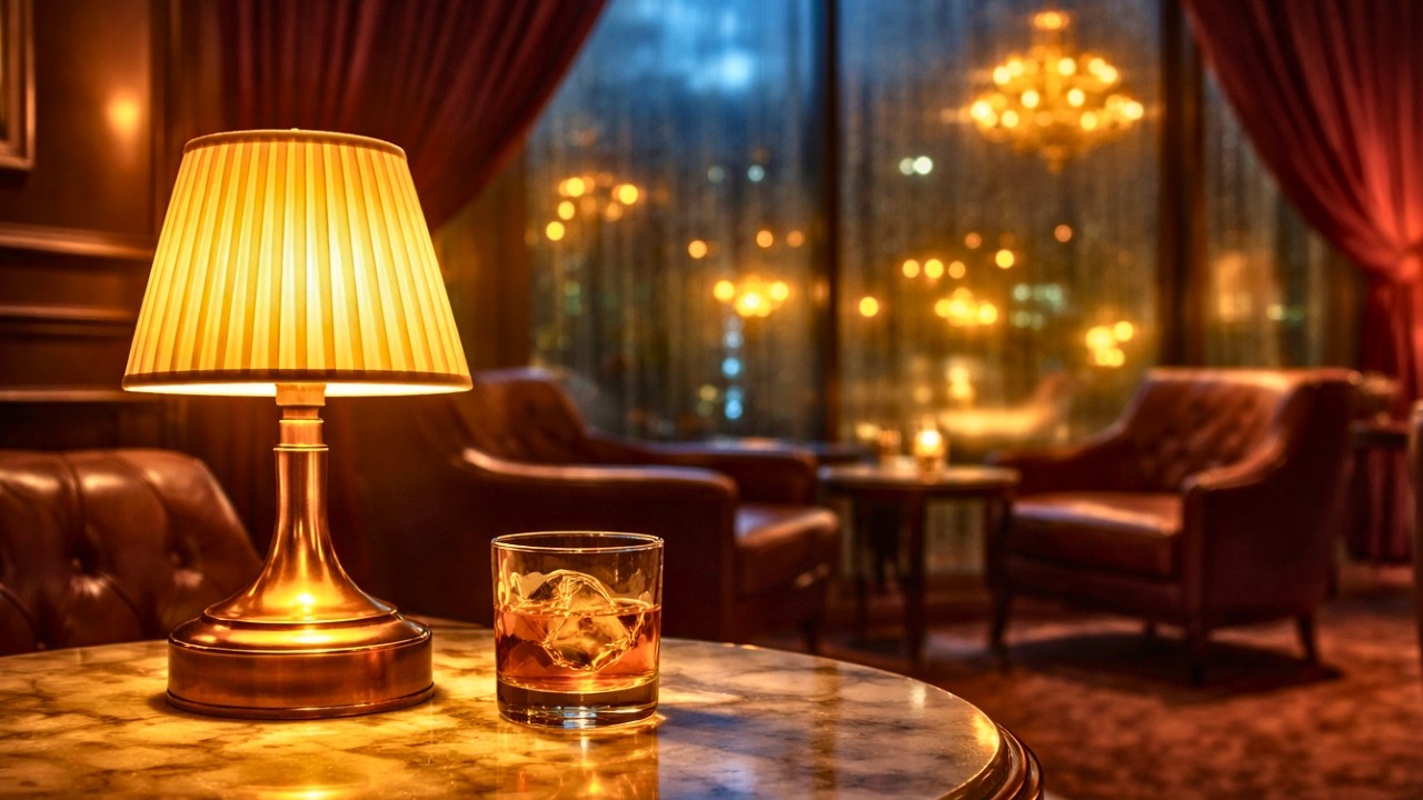 Rainy Night Hotel Lounge Jazz | 2.5 Hours of Luxury Ambience