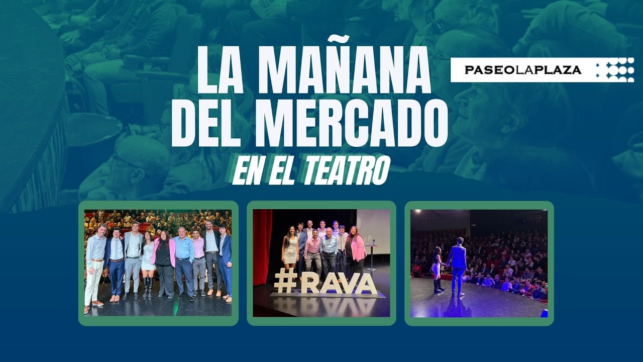 La mañana del mercado en vivo en Paseo La Plaza