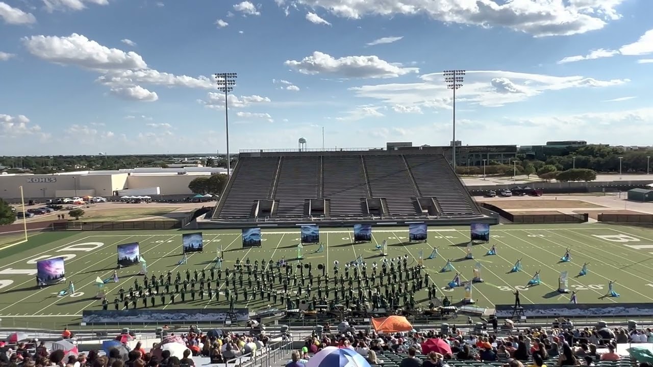 2022-10-15 Birdville Marching Festival - Prelims - Rockwall Orange Wave Band - “Northern Lights”