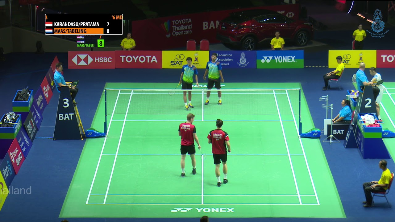 Round32 | MD | Ricky KARANDASUWARDI+Angga PRATAMA (INA) VS Jelle MAAS+Robin TABELING (NED)