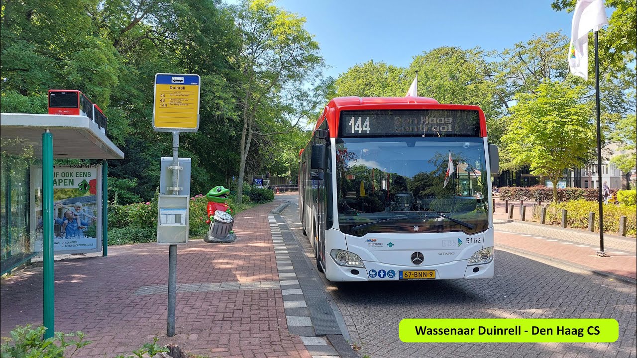 [EBS Haaglanden] Trajectfilm Snelbus 144 Wassenaar Duinrell - Den Haag CS | 4K
