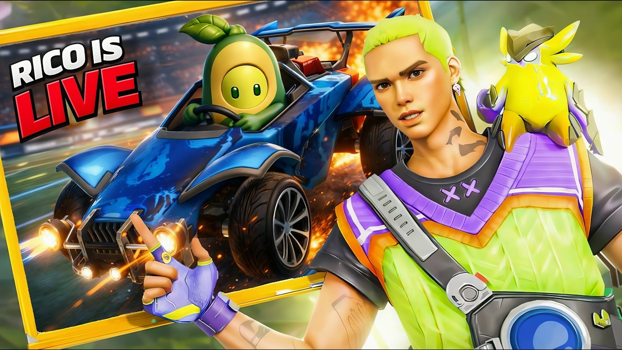 🔴Fall Guys Rocket League Aur Valo With Gang | Hindi Live Stream