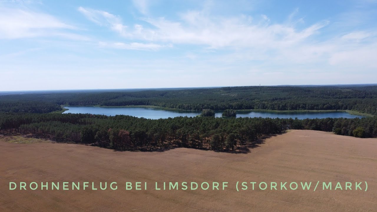 Drohnenflug bei Limsdorf (Storkow/Mark)