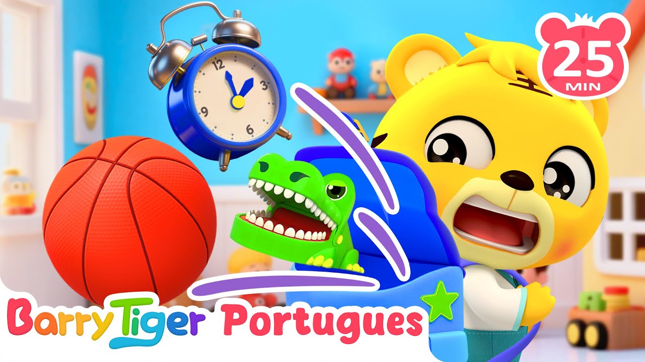 📚 Explorando a Mochila! Canção Educativa Infantil | Canções Infantis | BarryTiger