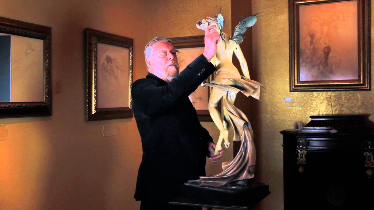 Michael Parkes Startled Sky Nymph Sculpture Video